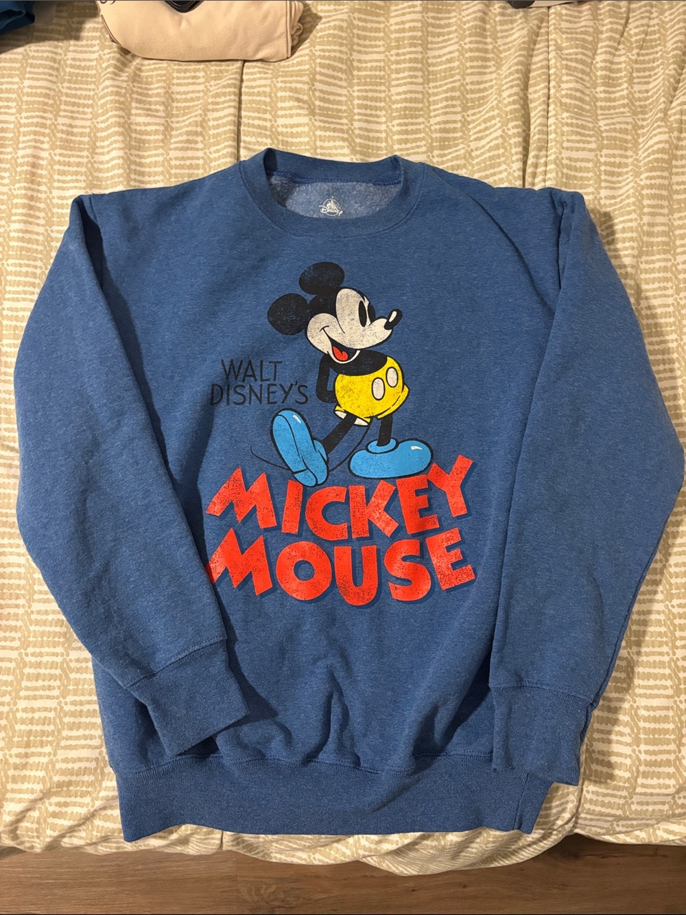 Kids Disney Mickey Mouse Graphic Crewneck Sweatshirt